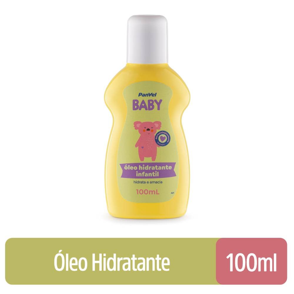 ÓLEO HIDRATANTE INFANTIL PANVEL BABY 100ML