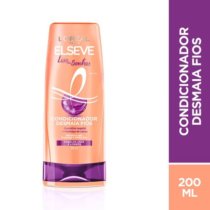 CONDICIONADOR L'ORÉAL PARIS ELSEVE LISO DOS SONHOS 200ML
