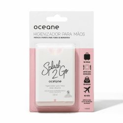 Higienizador Para Maos Oceane Splash2go Pink Peach 20ml