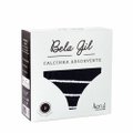 CALCINHA ABSORVENTE BELA GIL COR PRETA E BRANCA TAMANHO G