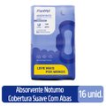 Kit Absorvente Panvel Essencial Noturno Cobertura Suave C/ Abas 16 Unidades - 3 unidades