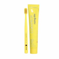 Kit Escova Dental Curaprox 5460 + Creme Dental Rising Star