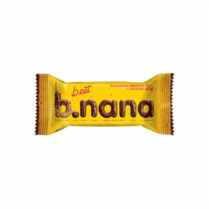 BANANINHA B.NANA AMENDOIM CHOCOLATE AO LEITE ZERO AÇÚCAR 30G
