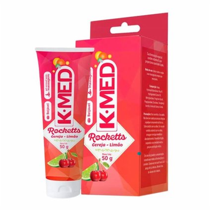 LUBRIFICANTE K-MED MASSAGEM CEREJA E LIMÃO 50G