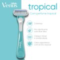 APARELHO DEPILATÓRIO GILLETTE VENUS TROPICAL COM 3 UNIDADES