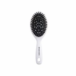 Escova De Cabelo Marco Boni Oval Black White