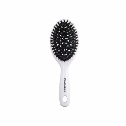 ESCOVA DE CABELO MARCO BONI OVAL BLACK WHITE