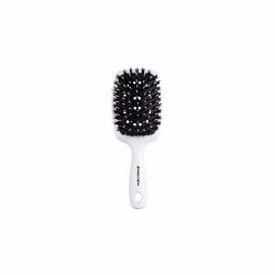 Escova De Cabelo Marco Boni Raquete Bolsa Black White