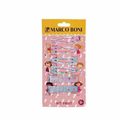 KIT TIC TAC MARCO BONI FRUIT KIDS 16 UNIDADES