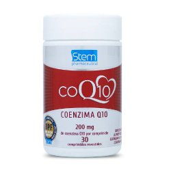 Coenzima Q10 Stem 200mg 30 Comprimidos Revestidos