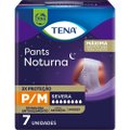 ROUPA ÍNTIMA TENA PANTS NOTURNA P/M 7 UNIDADES
