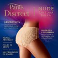 ROUPA ÍNTIMA TENA PANTS DISCREET NUDE P/M 8 UNIDADES