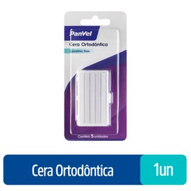 CERA ORTODÔNTICA PANVEL 5 UNIDADES