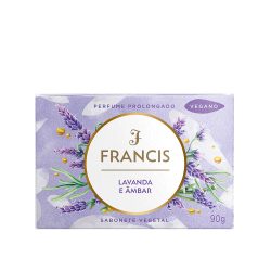 Sabonete Barra Francis Classico Lavanda E Âmbar 90g