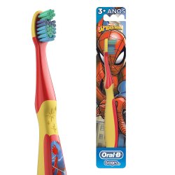 Escova Dental Infantil Oral-b Stages Stages Spider-man 1 Unidade