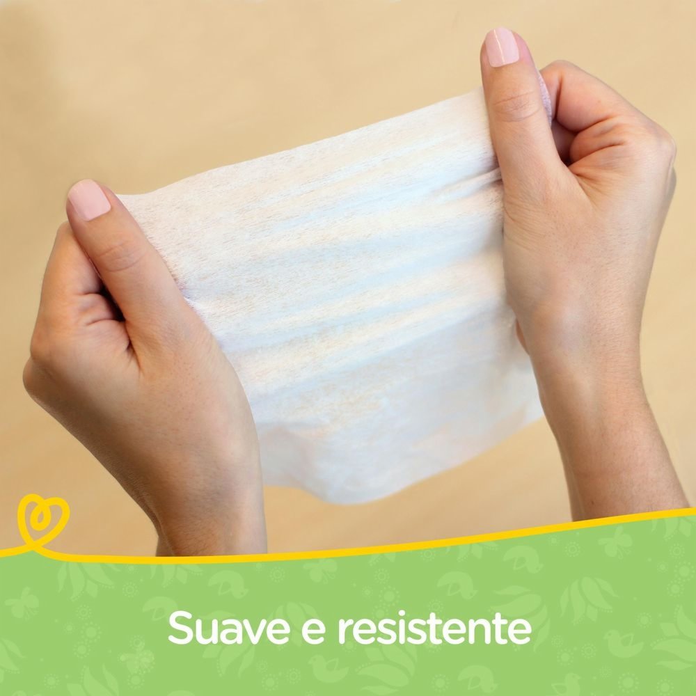 LENÇOS UMEDECIDOS PAMPERS ALOE VERA LEVE 4 PAGUE 3 COM 48 UNIDADES