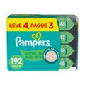 Kit Chá De Fralda Pampers Confort Sec Max Xxxg 74 Unidades + Lenços Umedecidos Aloe Vera Leve 4 Pague 3 Com 48 Unidades