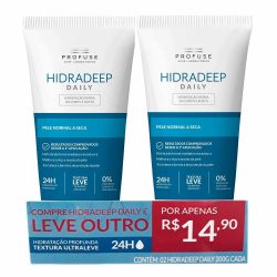 Kit Hidradeep Daily Profuse 200g Com 2 Unidades