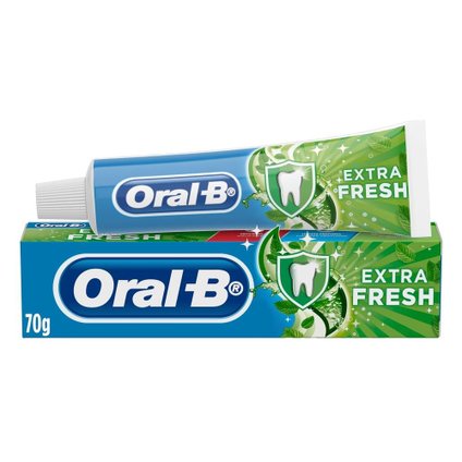 PASTA DE DENTE ORAL-B EXTRA FRESH 70G 1 UNIDADE