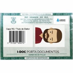 Capa Para Carteira De Identidade I-doc
