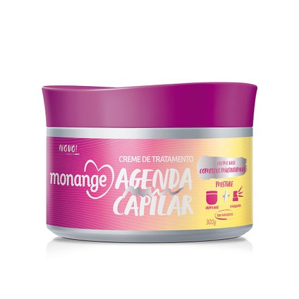 CREME DE TRATAMENTO MONANGE AGENDA CAPILAR 300G