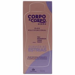 Oleo Corporal Davene Multifuncional De Rosa Mosqueta 180 Ml