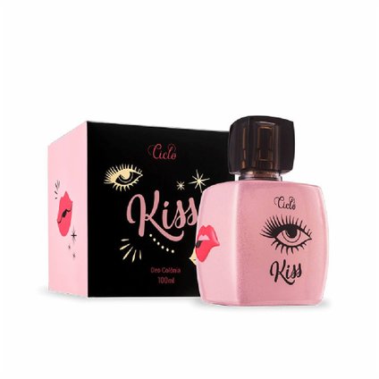 DEO COLÔNIA FEMININA CICLO KISS 100ML