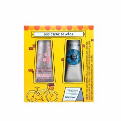 Kit Loccitane Duo Creme De Mãos Karité 30ml + Flor De Cerejeira 30ml