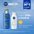 KIT PROTETOR SOLAR NIVEA FPS50 200ML GRÁTIS PROTETOR SOLAR NIVEA KIDS SENSITIVE FPS60 100ML
