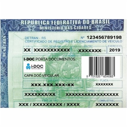 CAPA PARA DOCUMENTO VEICULAR I-DOC