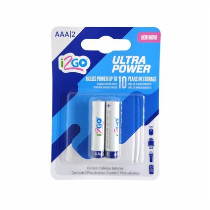 PILHA I2GO AAA COM 2 UNIDADES