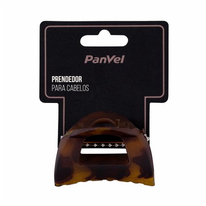 PIRANHA PARA CABELO PANVEL ACESSÓRIOS ARCO TARTARUGA FOSCO TAMANHO M