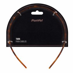 Tiara Para Cabelos Panvel Acessórios Padronagem Tartaruga Fosca