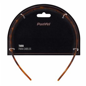 TIARA PARA CABELOS PANVEL ACESSÓRIOS PADRONAGEM TARTARUGA FOSCA