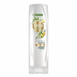 Condicionador Seda Recarga Natural Biotina Com Oleo De Ricino 325ml