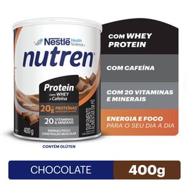 SUPLEMENTO ALIMENTAR NUTREN PROTEIN CHOCOLATE 400G