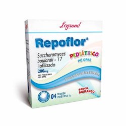 Repoflor Pediatrico 200mg 4 Envelopes