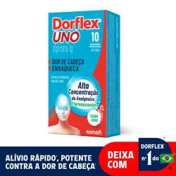 Dorflex Uno Enxaqueca 1g 10 Cpr Efervescente