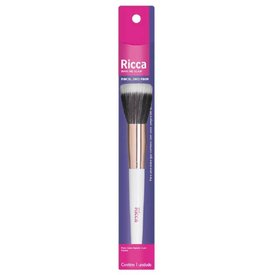 PINCEL RICCA ROSE GOLD DUO FIBER