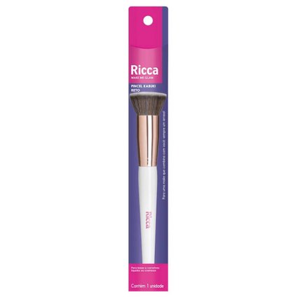 PINCEL RICCA ROSE GOLD KABUKI