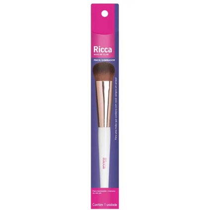 PINCEL RICCA ROSE GOLD PARA ILUMINADOR