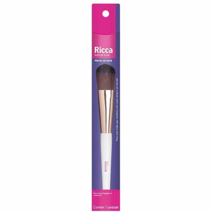 PINCEL RICCA ROSE GOLD PARA BASE