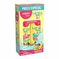 Kit Shampoo+condicionador Kids Hidra Multi Salon Line 300ml