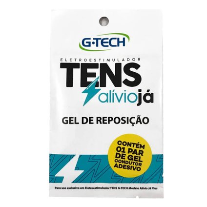 GEL DE REPOSIÇÃO TENS G-TECH ALÍVIO JÁ - 1 PAR DE GEL
