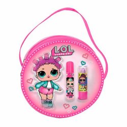 Kit Maquiagem Lol Batom + Brilho Labial + Bolsa