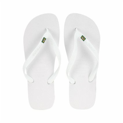SANDALIA HAVAIANAS BRASIL BRANCO 33/34