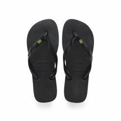 Sandalia Havaianas Brasil Preto 33/34