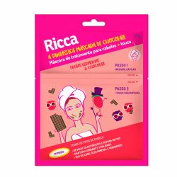 Máscara Capilar Ricca Nutrição Frutas Vermelhas E Chocolate 30g