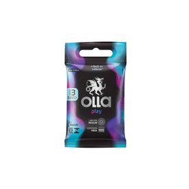 PRESERVATIVO OLLA PLAY COM 3 UNIDADES