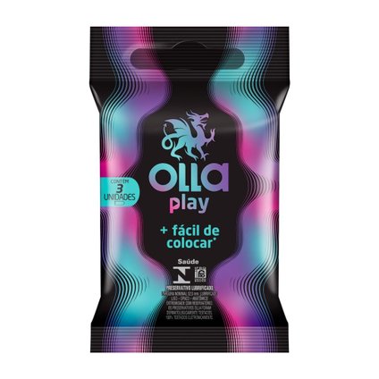 PRESERVATIVO OLLA PLAY 3 UNIDADES